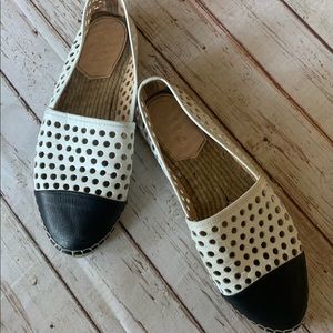 Loeffler Randall Mara Perforated Espadrille Sz 8